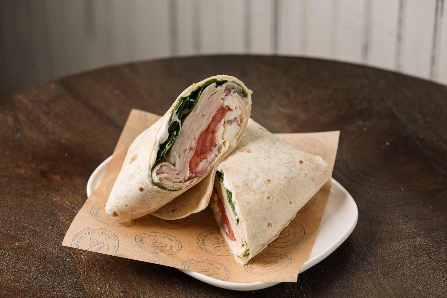 Catering Greek Wrap Tray (Vegetarian) - Large (10 sandwiches)
