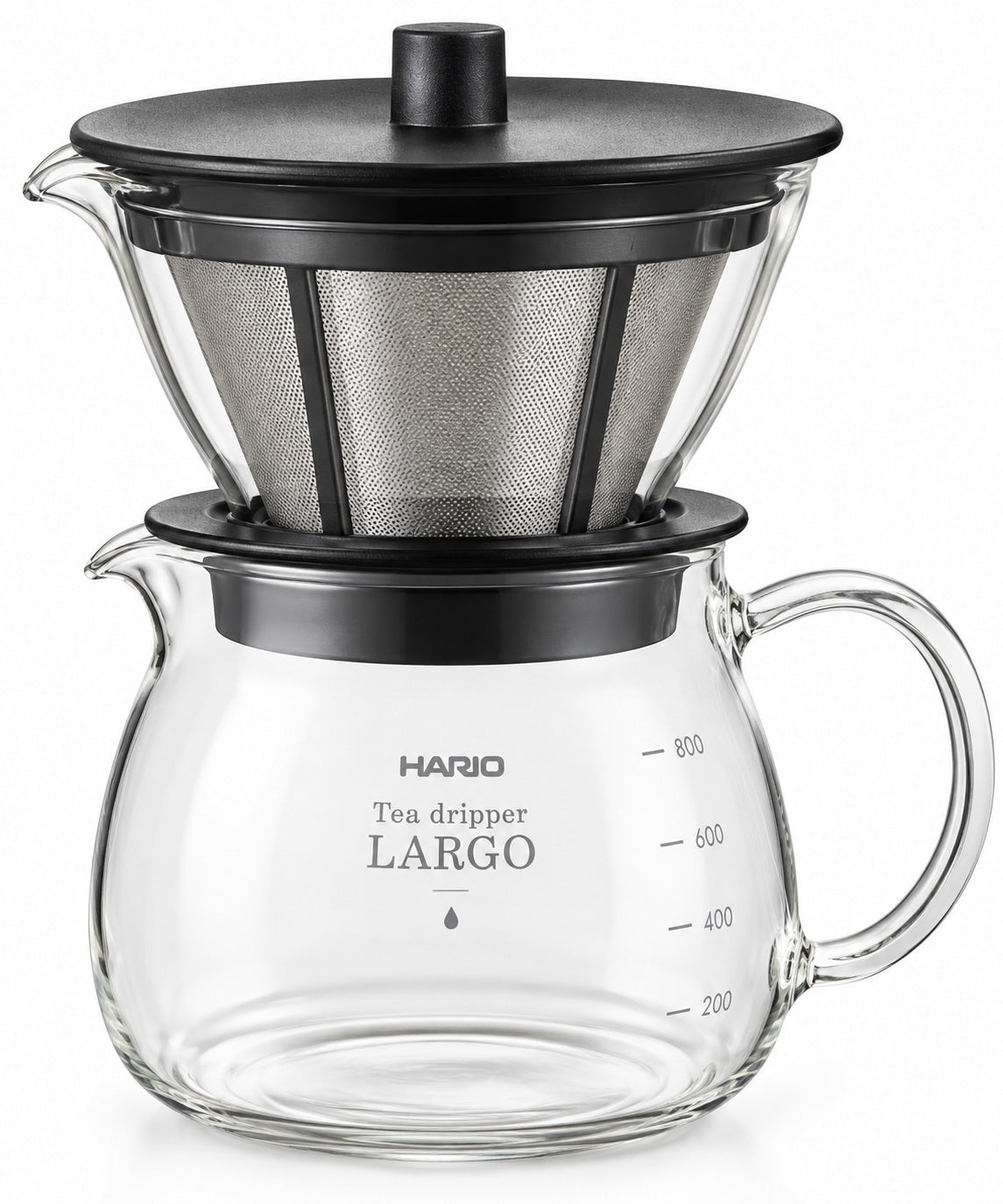 Hario Tea Dripper LARGO - 800mL Glass Tea Brewer