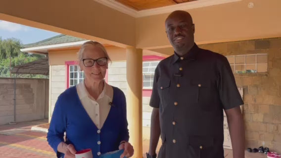 Sammy, PFC Director, trying the first sip