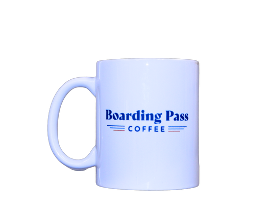 Boarding Pass Coffee mug 12oz