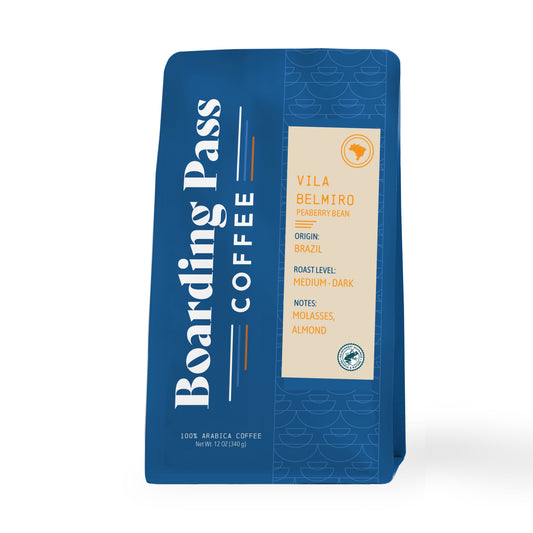 Vila Belmiro (Brazil) - Peaberry - Medium-Dark Roast